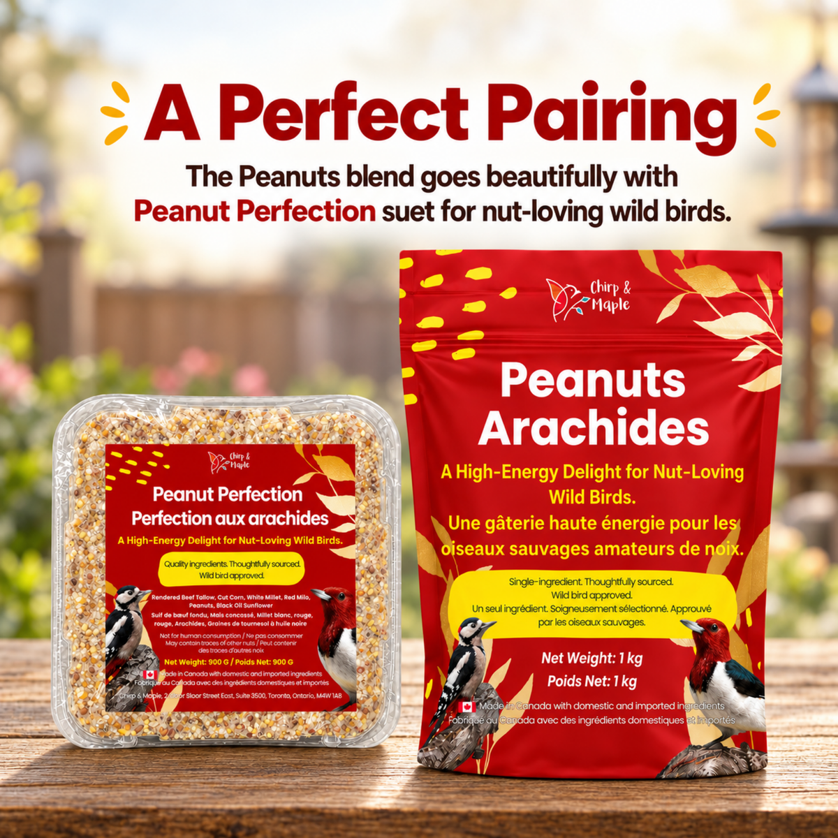 Peanuts for Wild Birds – High Protein, No Salt or Additives