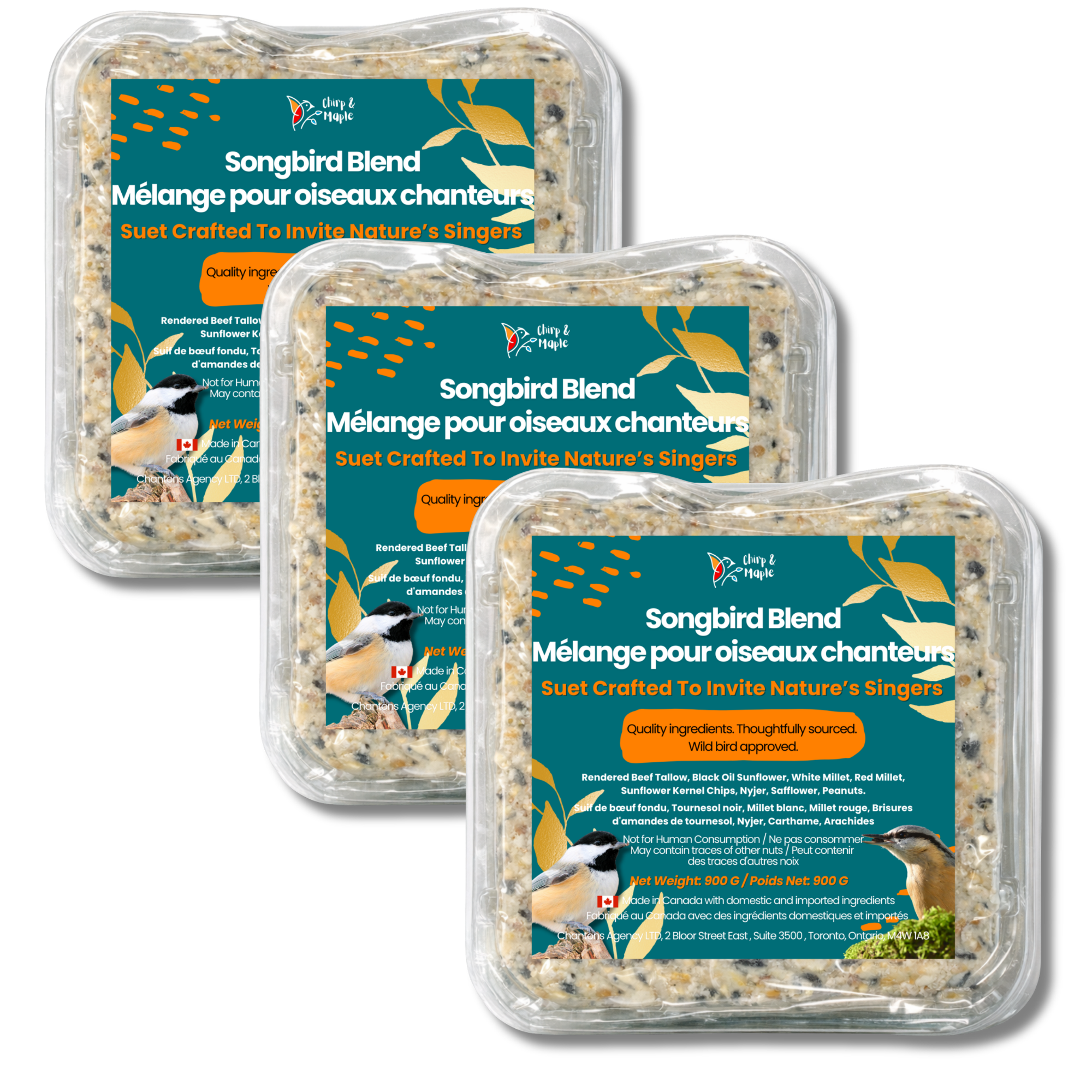 Songbird Blend Suet Pack