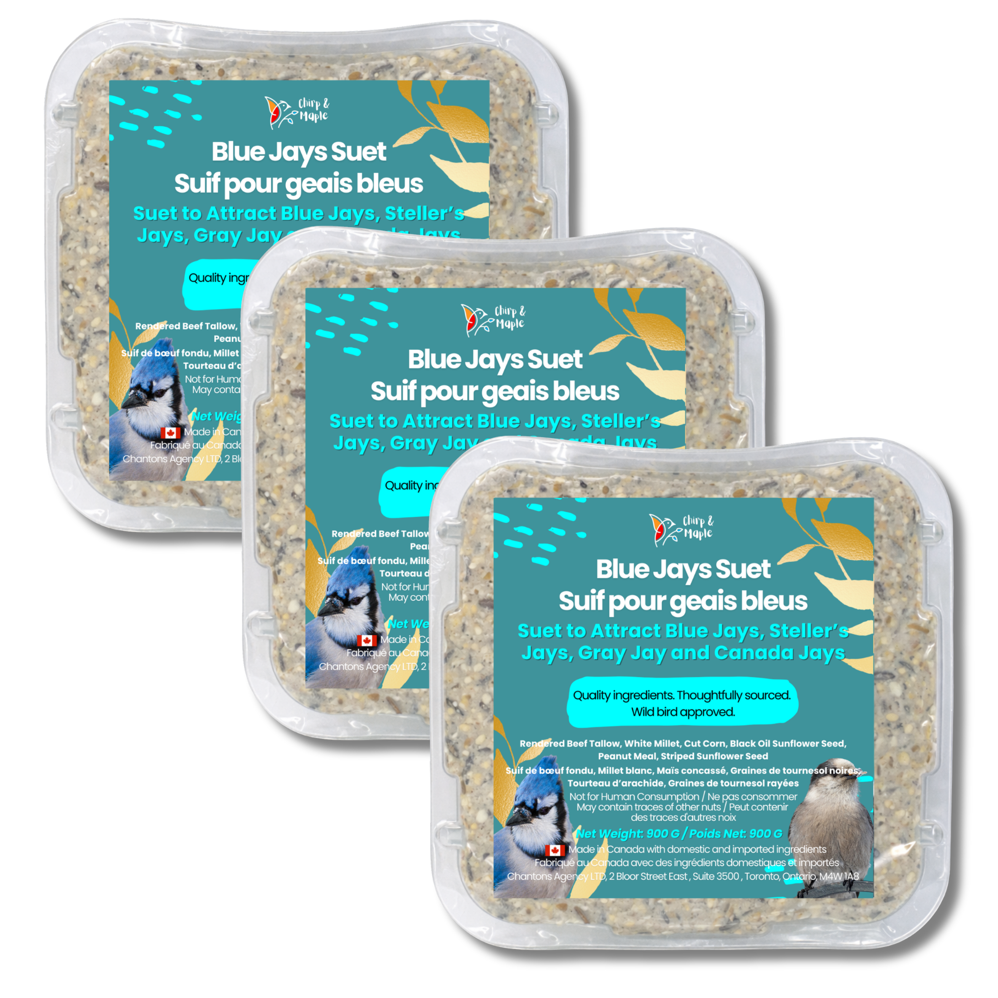 Blue Jays Suet Pack