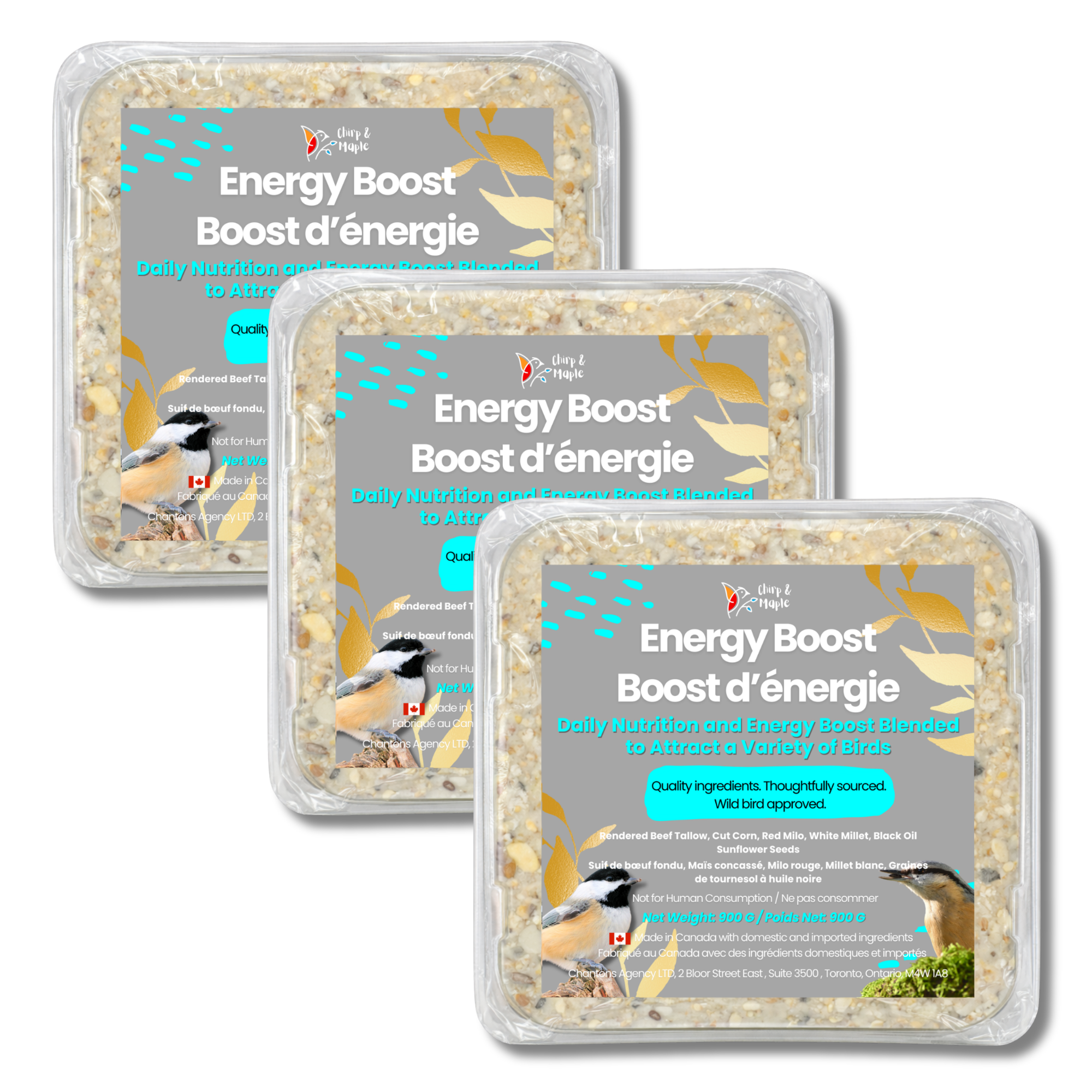 Energy Boost Suet Pack