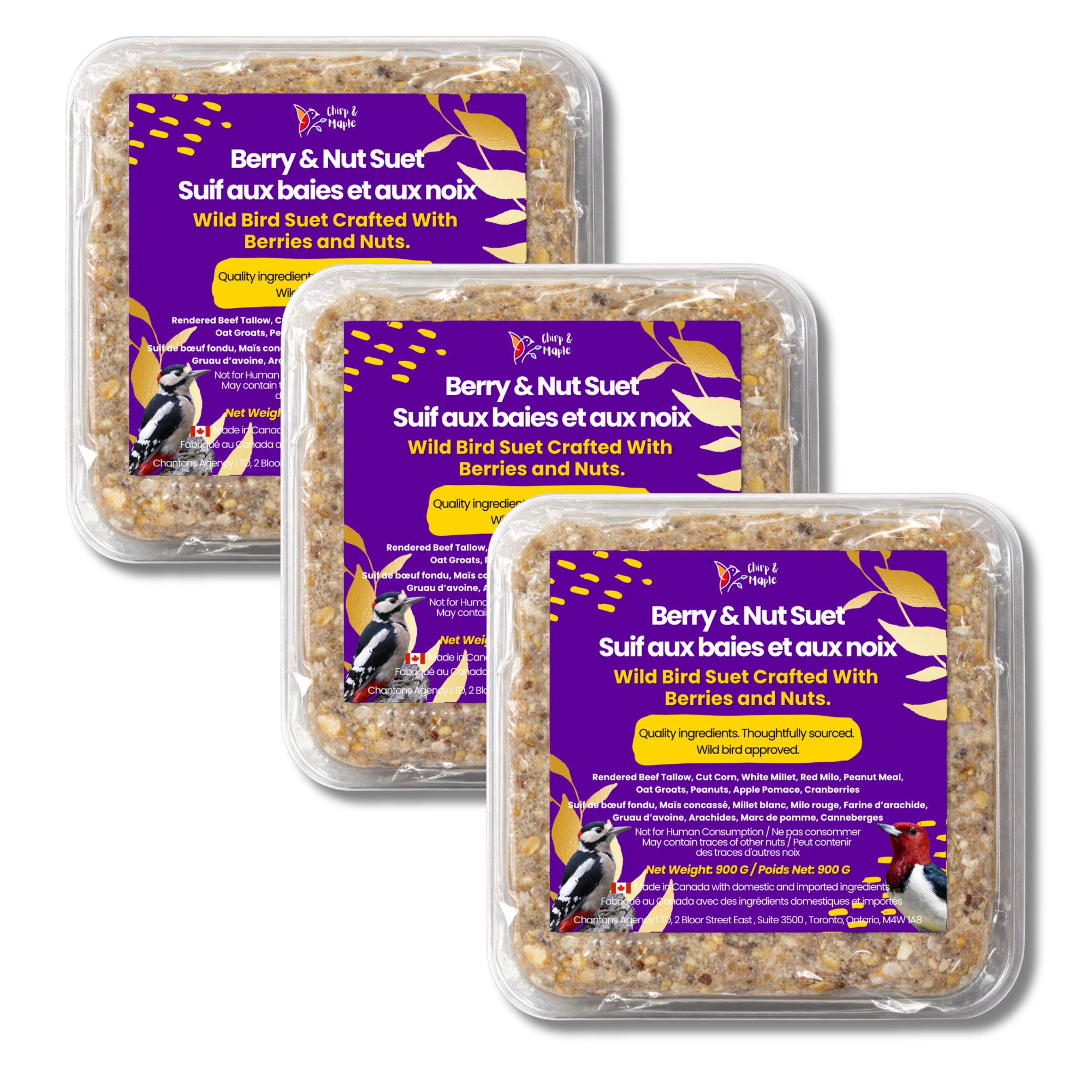 Berry & Nut Suet Pack
