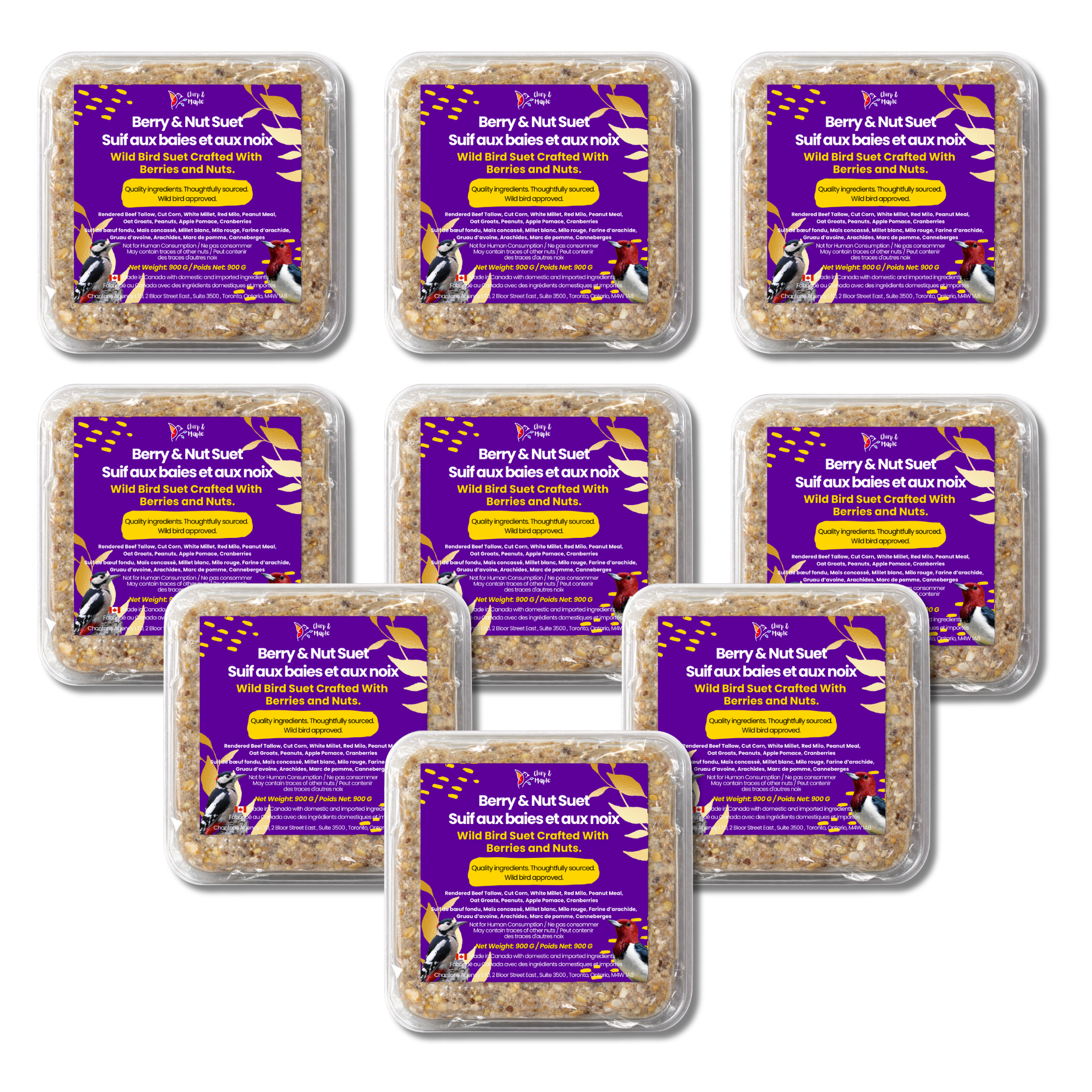 Berry & Nut Suet Pack