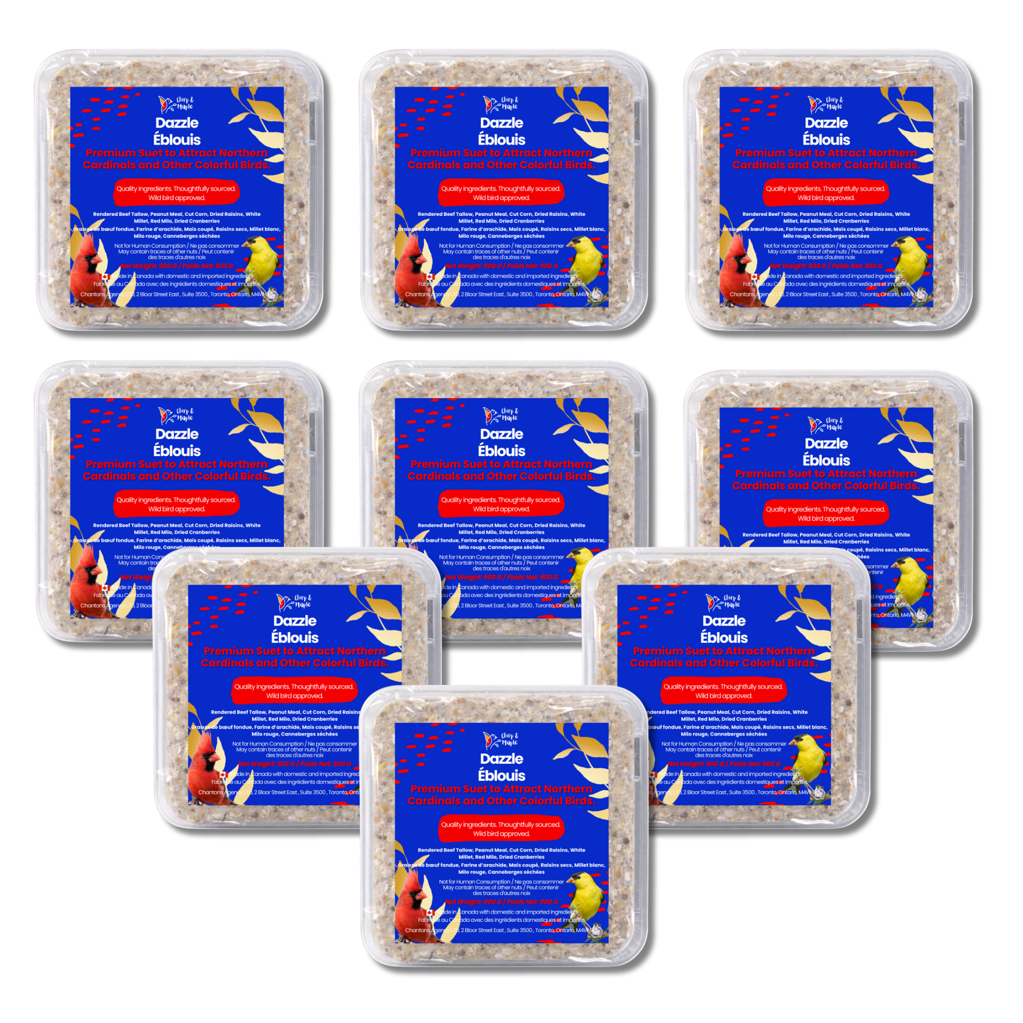 Dazzle Suet Pack