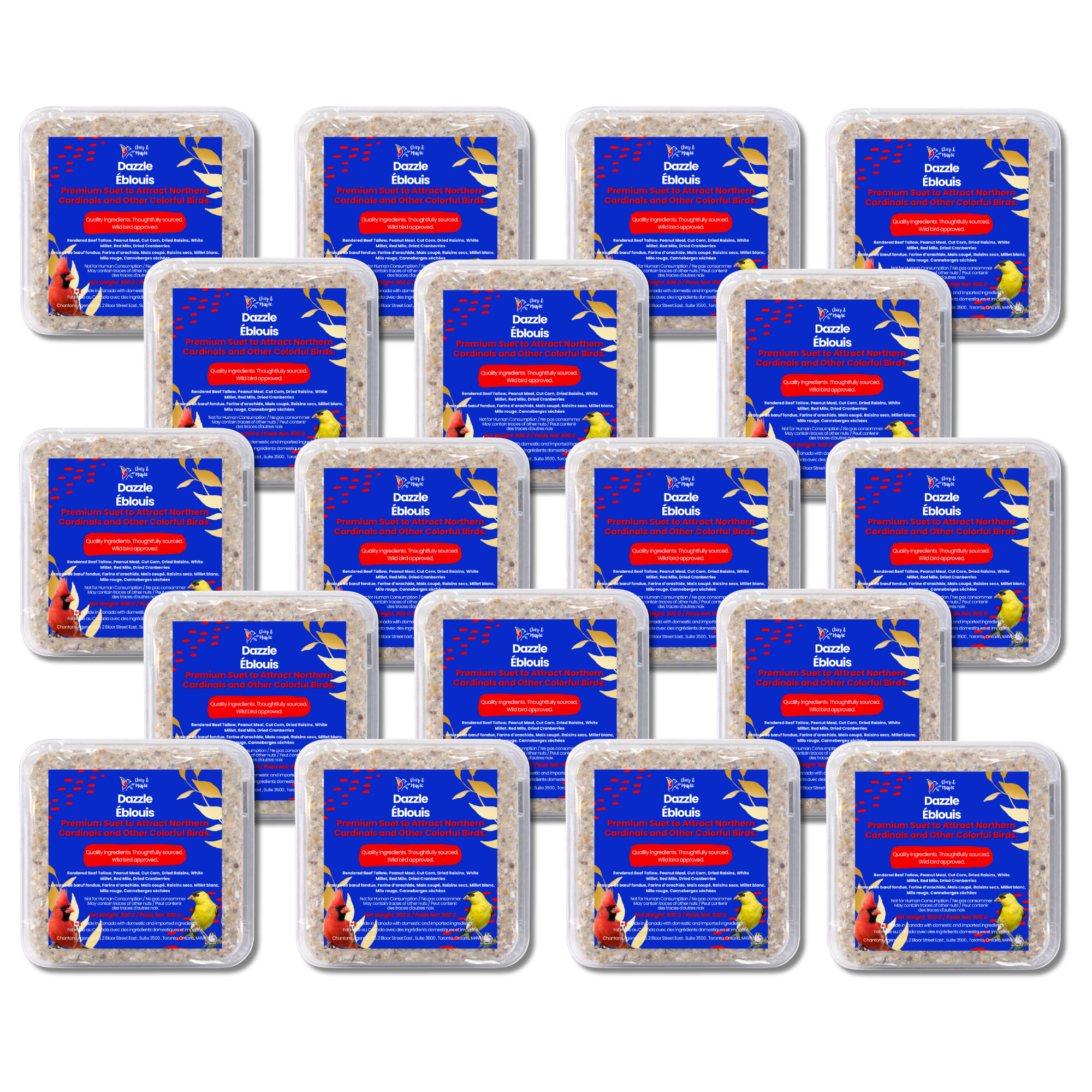 Dazzle Suet Pack