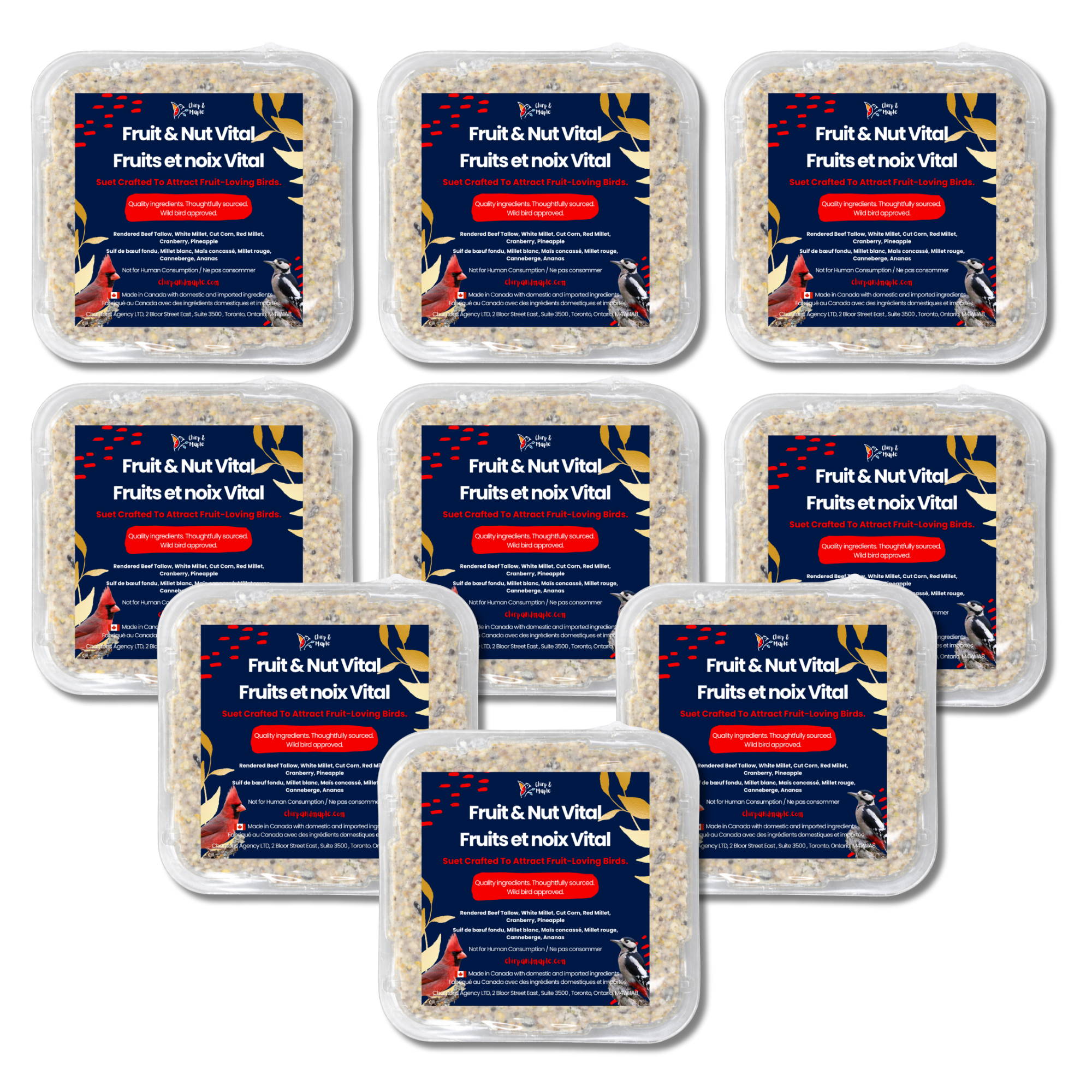 Fruit & Nut Suet Pack