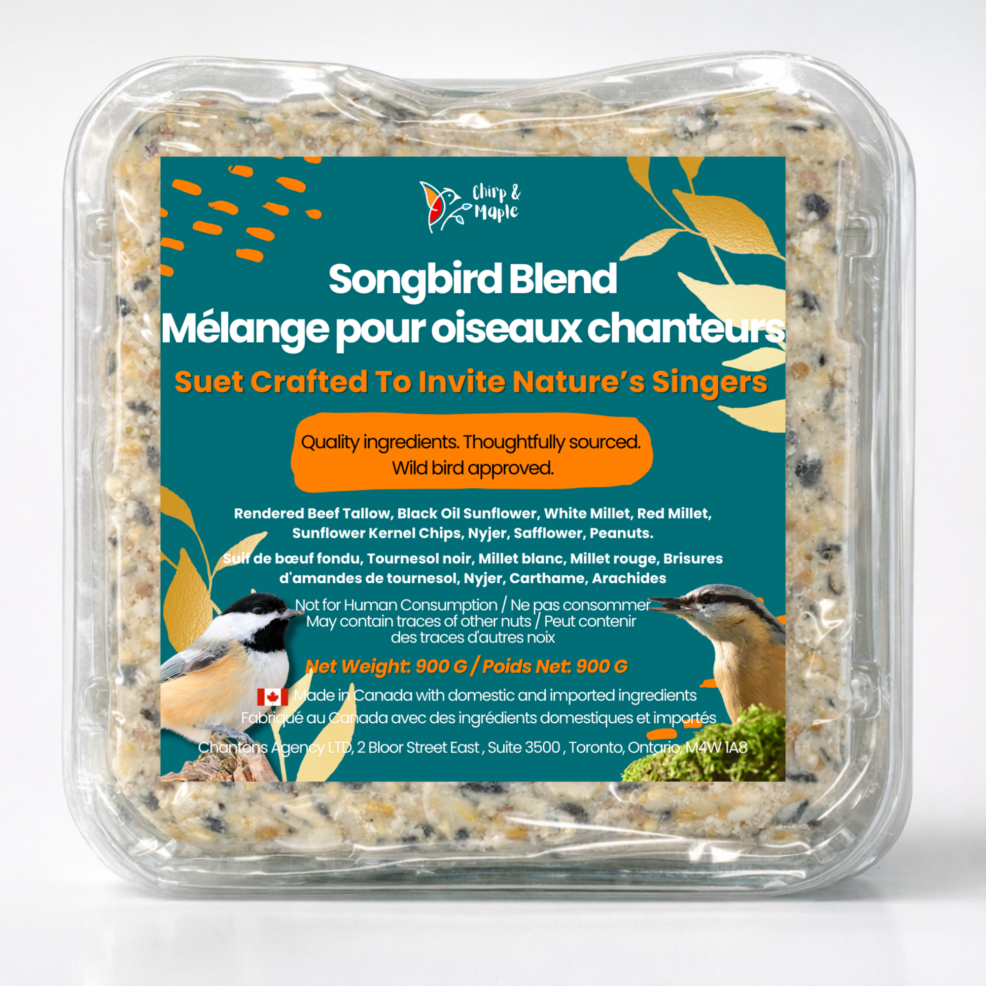Songbird Blend Suet Pack