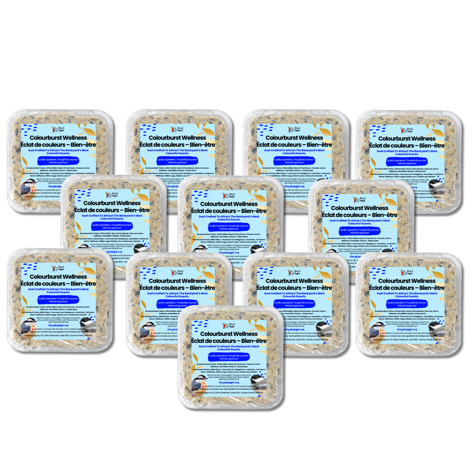 Colourburst Wellness Suet Pack