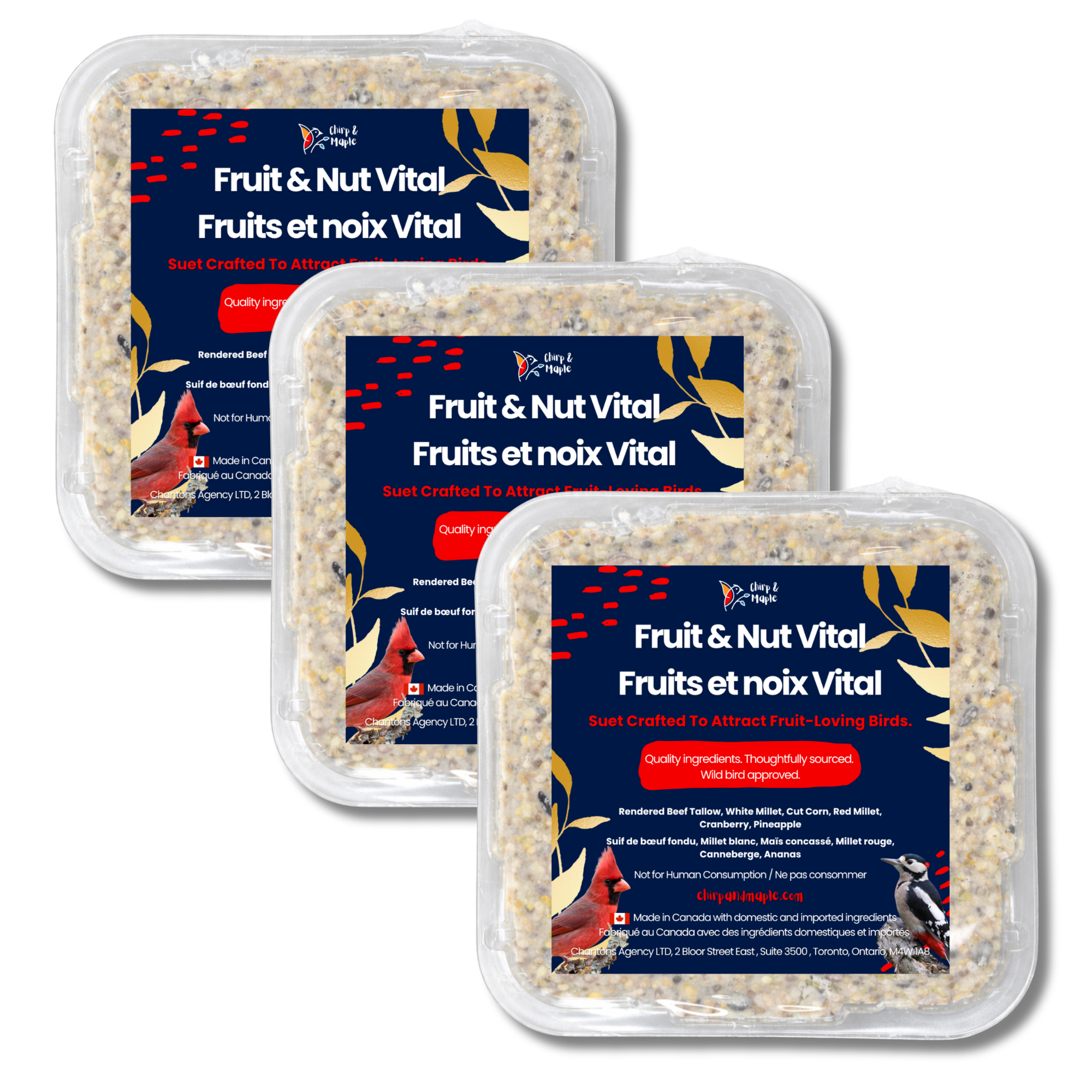 Fruit & Nut Suet Pack