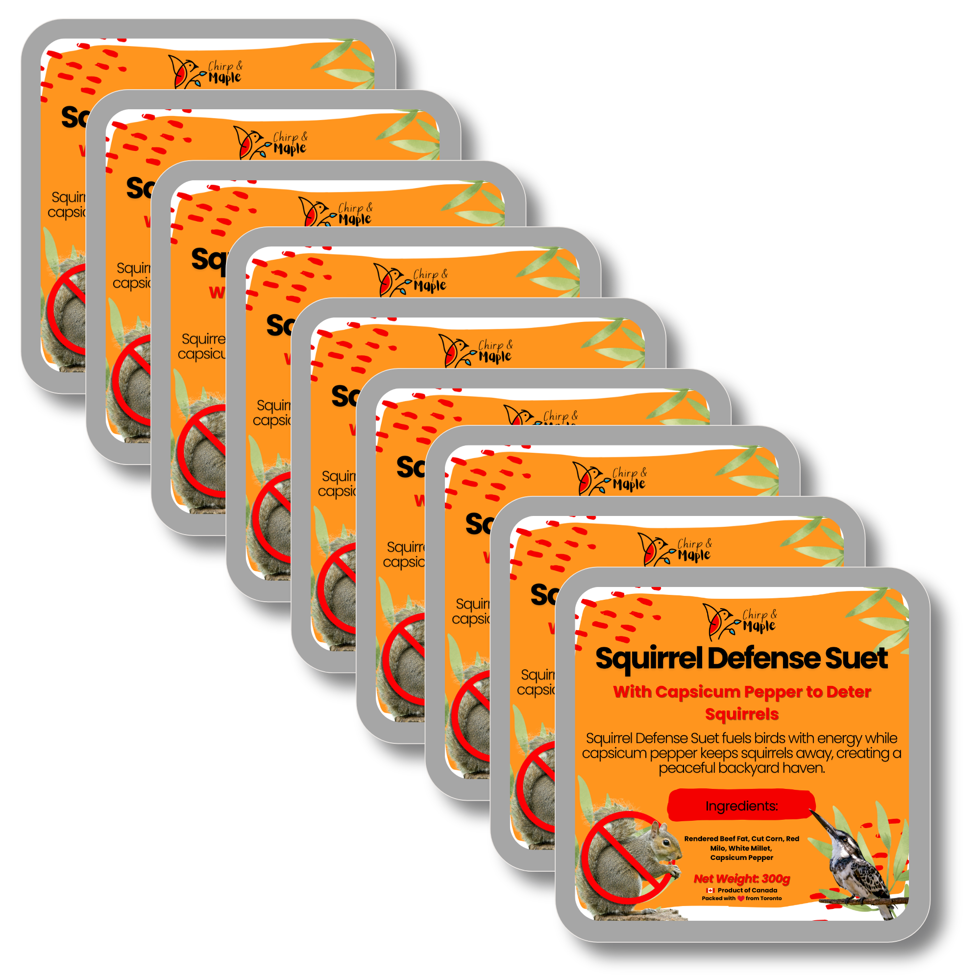 Squirrel Defense Suet