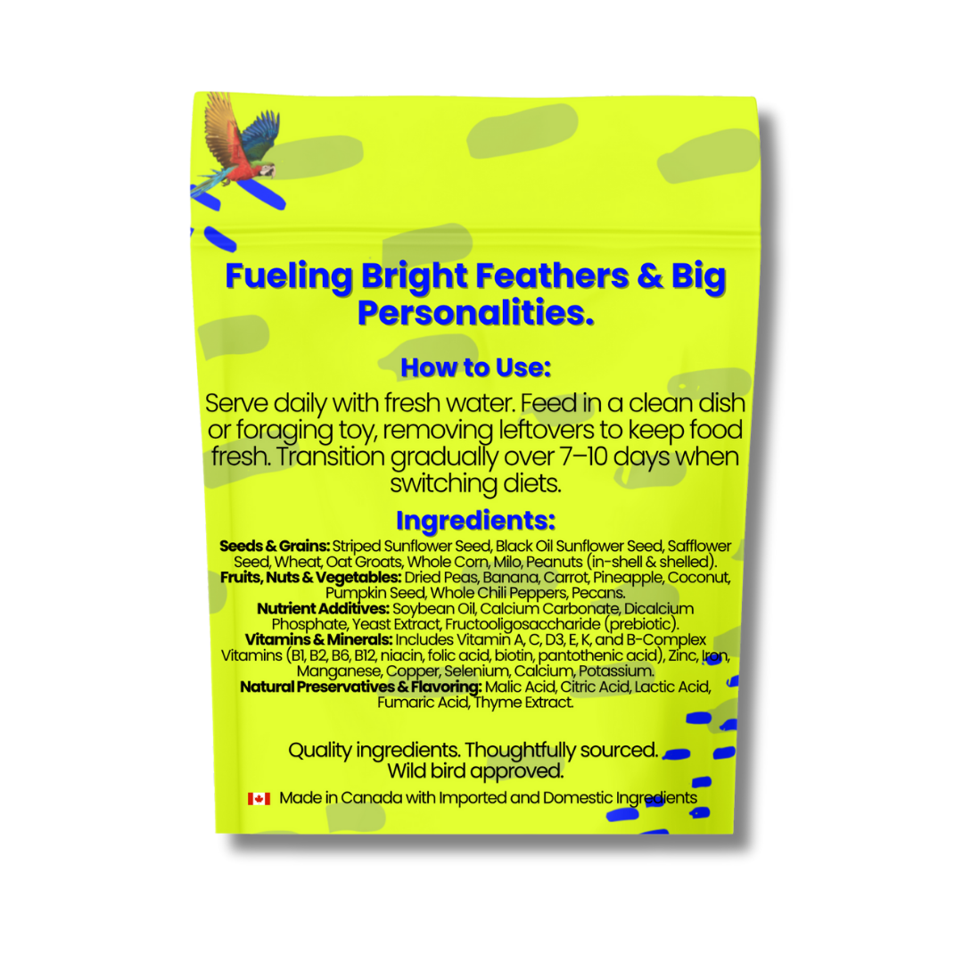 Parrot Food – Complete Daily Nutrition