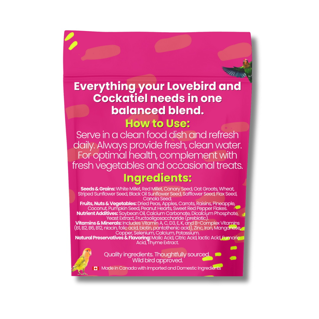Cockatiel & Lovebird Complete Nutrition